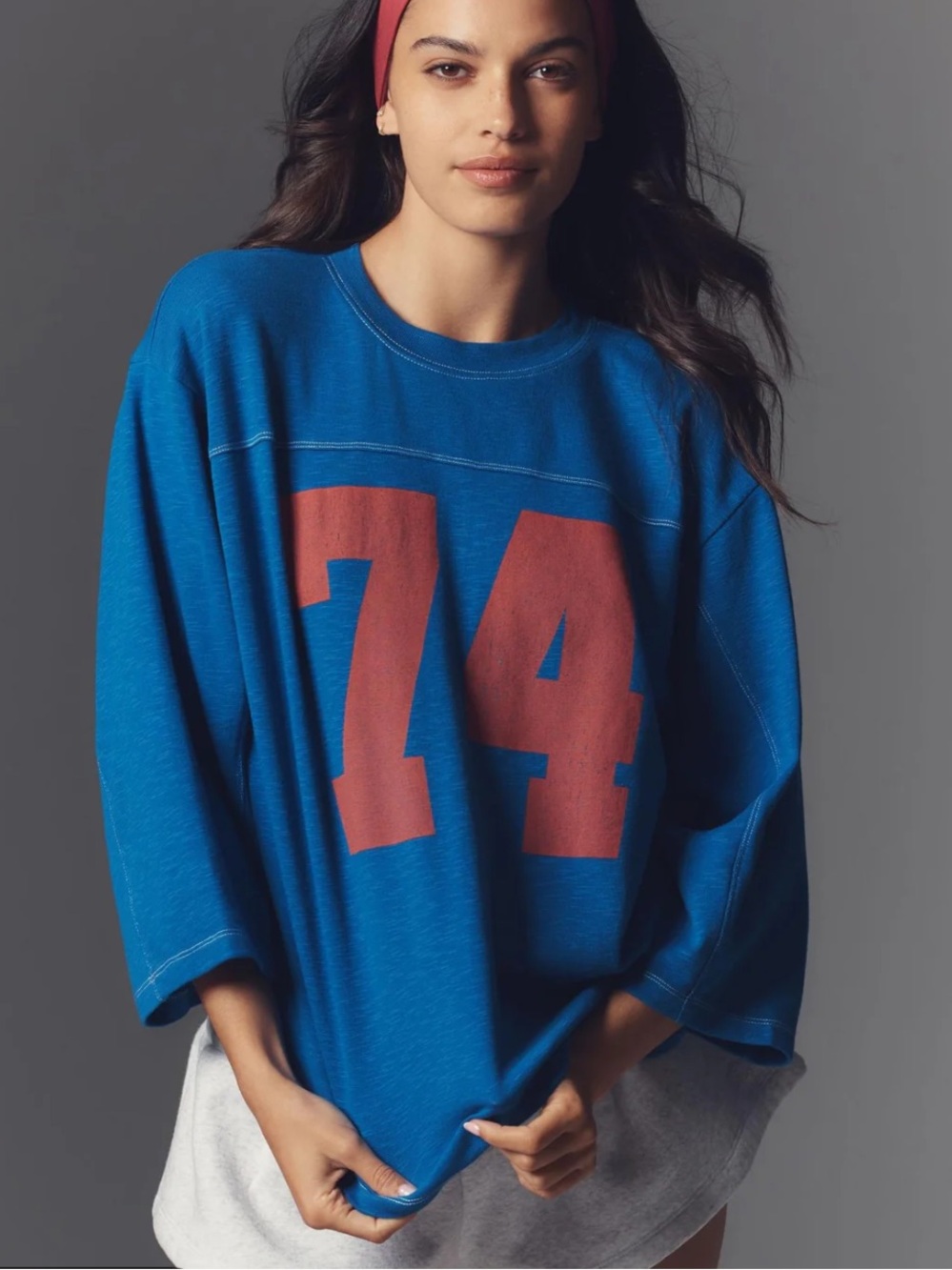 Pilcro varsity tee